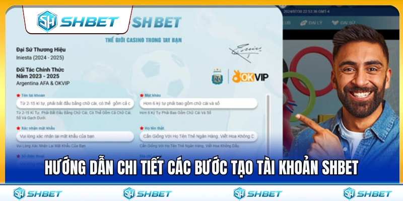 Tạo Tài Khoản SHBET – Điền Thông Tin Đúng Ngay Lần Đầu 3 Cẩm nang đăng ký tài khoản SHBET từ A-Z