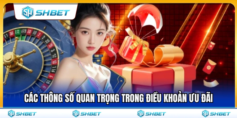 Khuyến Mãi SHBET 3 Những thông số quan trọng thuộc điều khoản ưu đãi