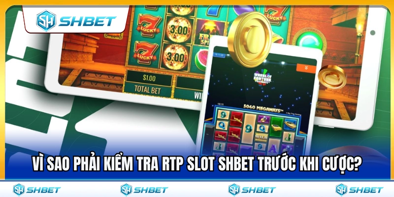 Lý do nên kiểm tra RTP slot SHBET trước lúc xuống tiền 