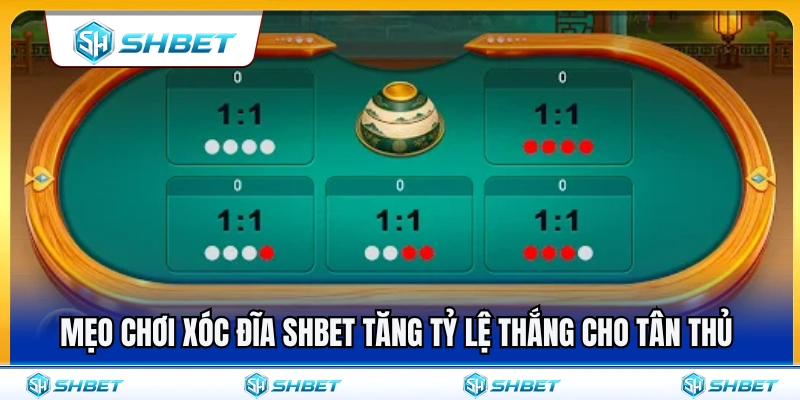 Xóc Đĩa SHBET – Luật Chơi Nhanh Và Các Cửa Cược Cơ Bản 4 Bí quyết chơi xóc đĩa SHBET giúp người mới nâng tỷ lệ thắng